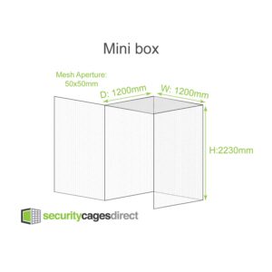 Smaller Mini Security Cage