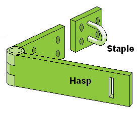 Hasp and Staple 