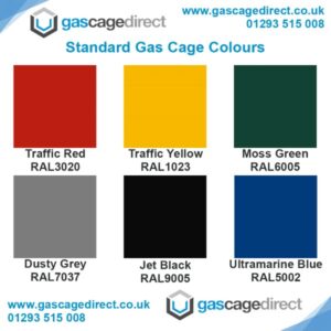 Standard Gas Cage Colours